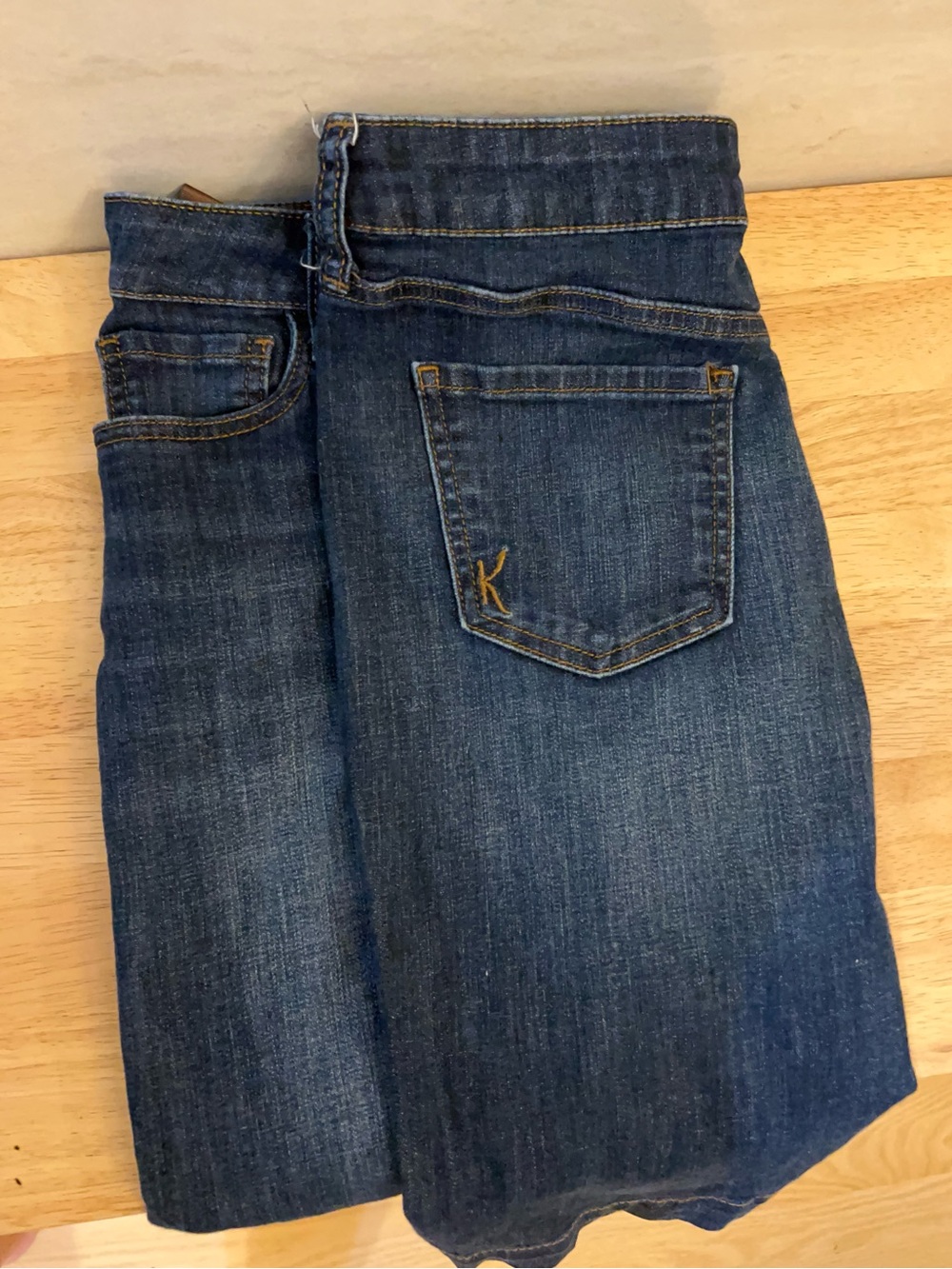 KUT from the Kloth button-front denim mini skirt. - Picture 13 of 13